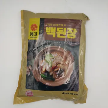마산몽고백된장4kg