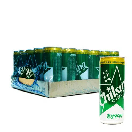 칠성사이다245ml-캔(업소용) 이미지