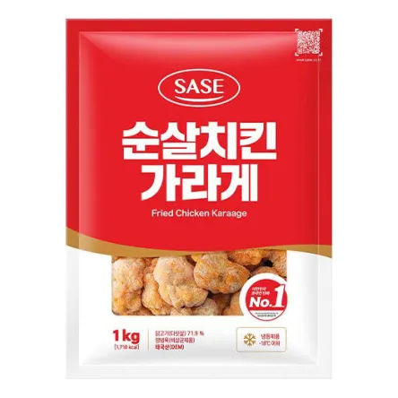 (냉동)순살치킨가라게(가라아게)(사세)1kg