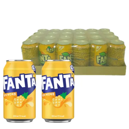 환타355ml-캔(파인맛) 이미지