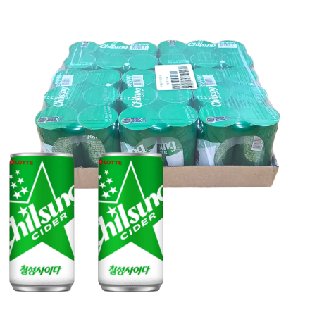 칠성사이다190ml-캔