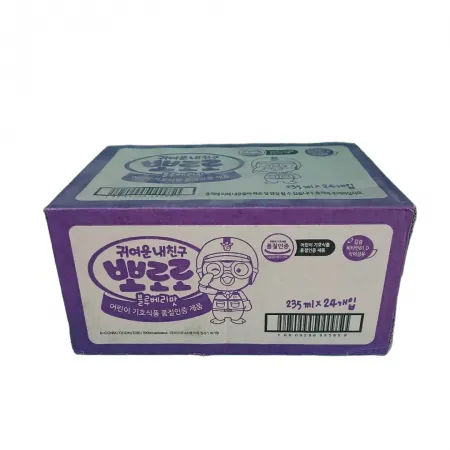 뽀로로음료(블루베리맛)235ml