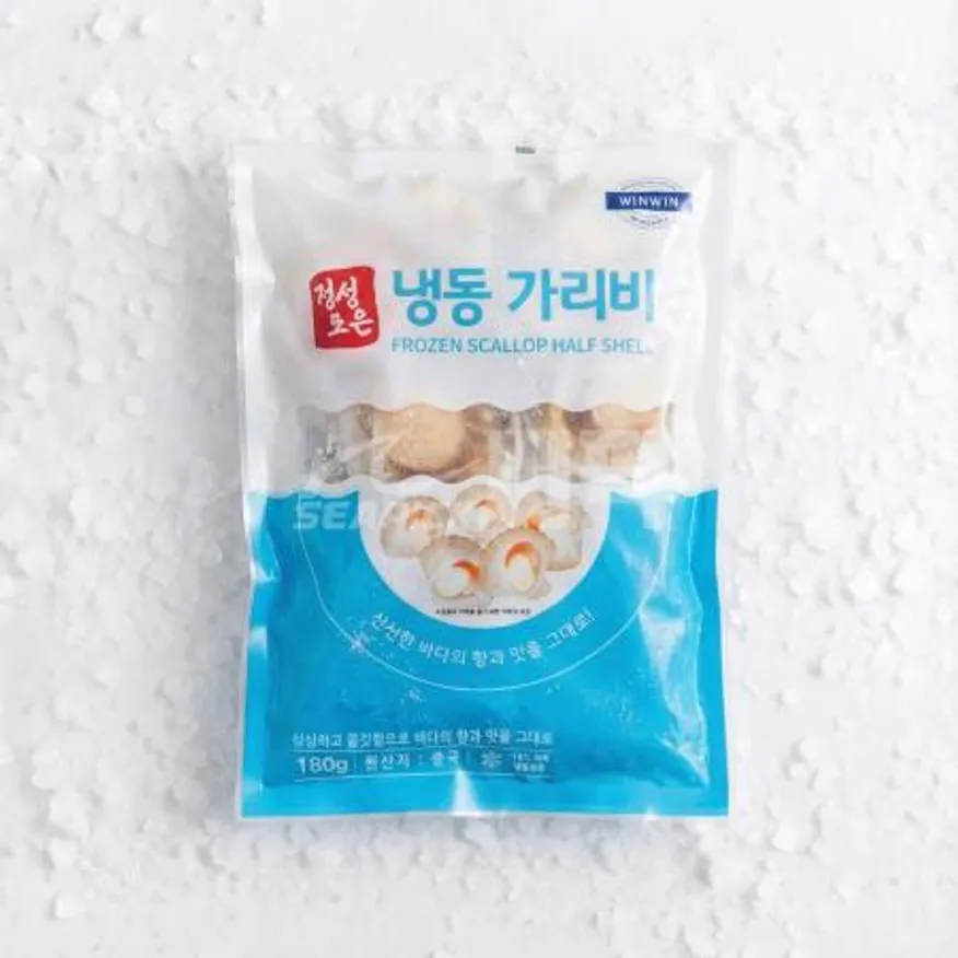 ★무료직배송★ 업소용 반가리비 5/6미 180g 씨픽! 최소구매 20팩 이미지