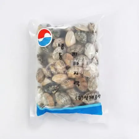 ★무료직배송★ 해감2번 냉동 피바지락 500g 씨픽! 최소구매 20팩 이미지