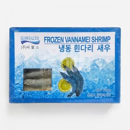 흰다리새우 25미 500g 씨픽! 최소구매 10팩 이미지