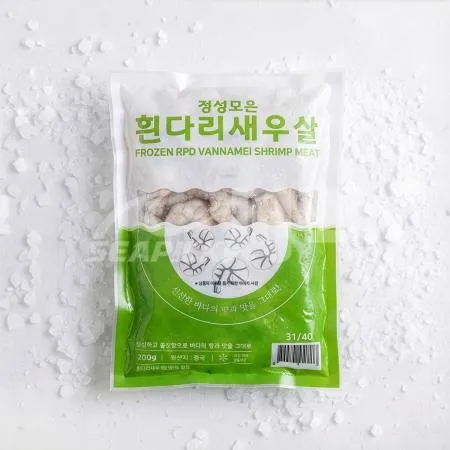 흰다리 새우살 51/70 200g 생새우살 백새우살 씨픽! 최소구매 20팩