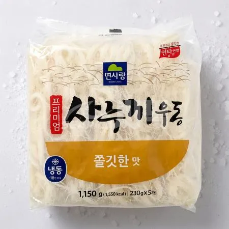 사누끼 우동면 230gx5  최소구매 8개 씨픽