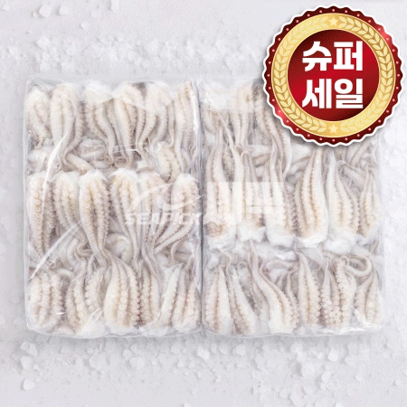 ★무료직배송★ 업소용 절단쭈꾸미 L 900g 씨픽! 최소구매 6팩