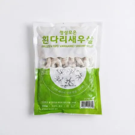 흰다리 새우살 71/90 200g 백새우살 씨픽! 최소구매 20팩 이미지