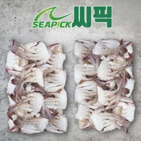 ★하나라도 무료직배송★ 업소용 절단꽃게 S 12팩 5.4kg 씨픽!