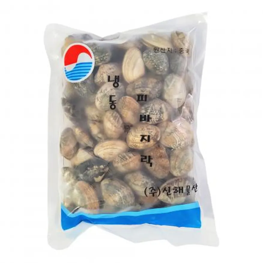 ★하나라도 무료직배송★ 해감2번 냉동 피바지락 500g x 20팩 10kg 이미지