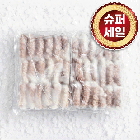 ★무료직배송★ 업소용 절단낙지 L 500g 씨픽! 최소구매 12팩