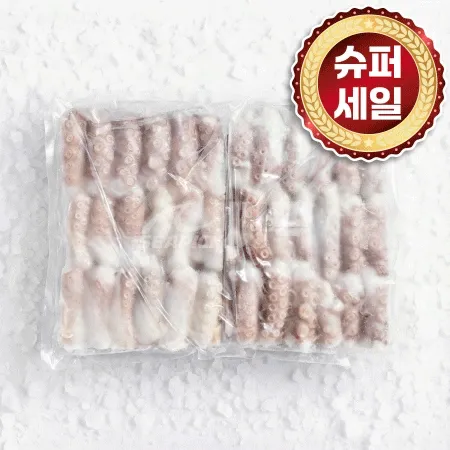 ★무료직배송★ 업소용 절단낙지 L 500g 씨픽! 최소구매 12팩