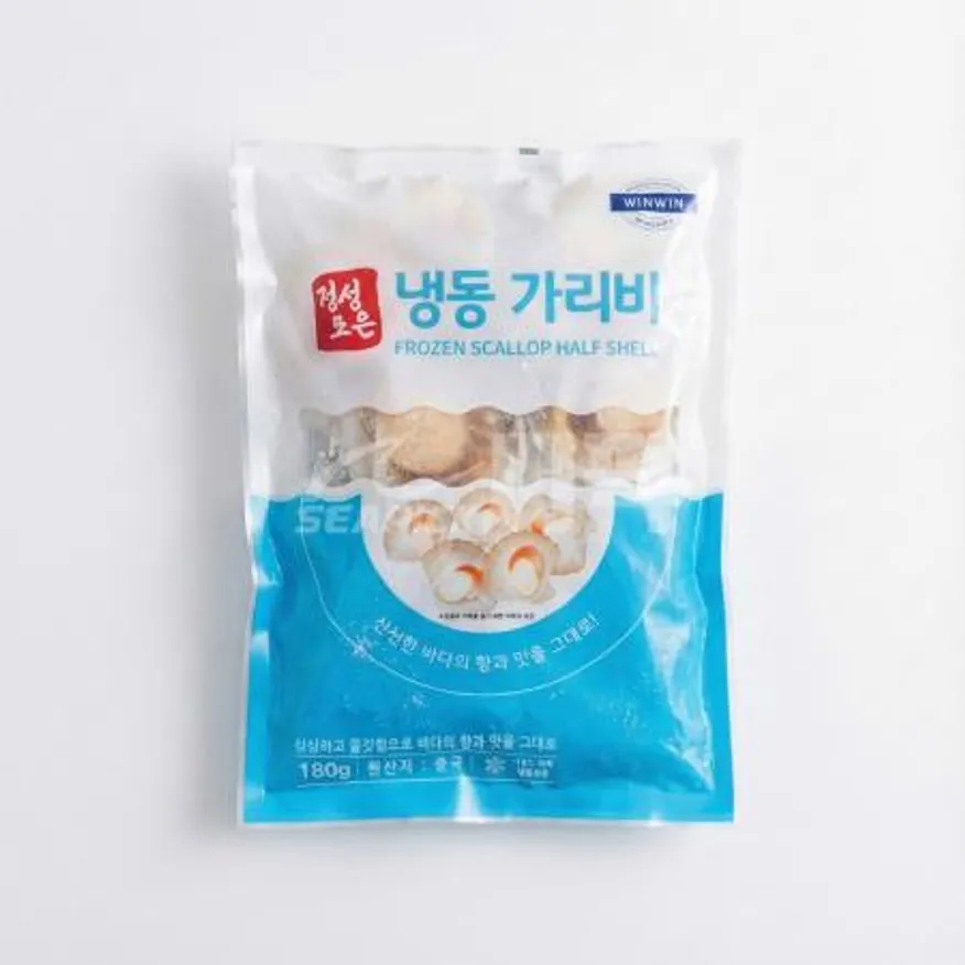 ★무료직배송★ 업소용 반가리비 5/6미 180g 씨픽! 최소구매 20팩 이미지