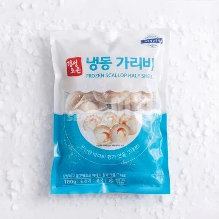 ★무료직배송★ 업소용 반가리비 7/8미 180g 씨픽! 최소구매 20팩