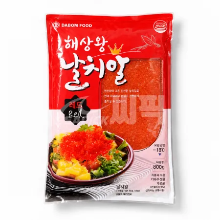 ★무료직배송★ 업소용 날치알 레드 800g 최소구매20팩 씨픽! 이미지