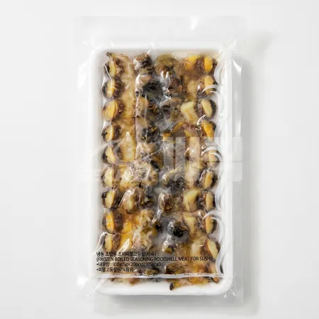 ★무료직배송★ 업소용 초밥용 참소라 5g 20미 100g 최소구매 50팩 피뿔 고동씨픽! 이미지