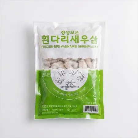 흰다리 새우살 71/90 200g 백새우살 씨픽! 최소구매 20팩
