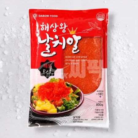 ★무료직배송★ 업소용 날치알 레드 800g 최소구매20팩 씨픽!