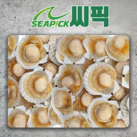 ★하나라도 무료직배송★ 업소용 반가리비 7/8미 180g x 20팩 3.6kg 씨픽!