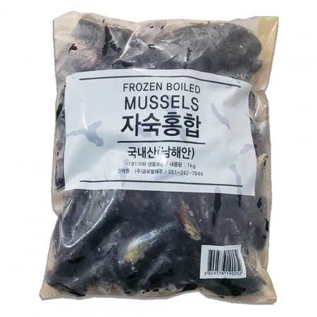 ★하나라도 무료직배송★ 업소용 국산 냉동 자숙 피홍합 10kg 씨픽! 이미지