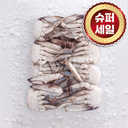 ★무료직배송★ 업소용 절단꽃게 L 450g 씨픽! 최소구매 12팩