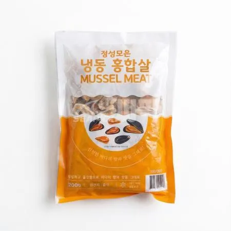 자숙홍합살 100/200 200g 씨픽! 최소구매 20팩 이미지