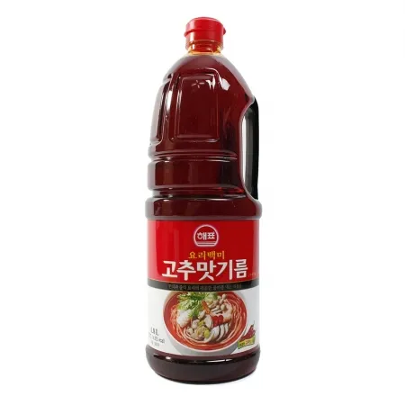고추맛기름 1.8L*8ea(박스)/해표 이미지