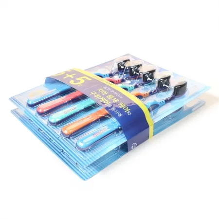 2080덴탈크리닉 더블액션(미세모) 5+5입/애경 이미지