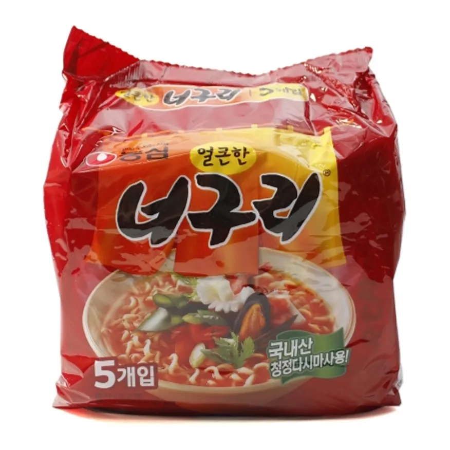 너구리매운맛 120g*5입/농심 이미지