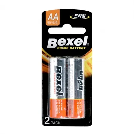 벡셀알카라인건전지AA 2입*20ea(박스) 이미지
