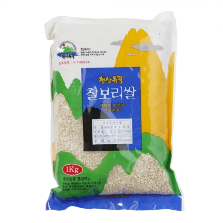 찰보리(국산) 1kg*20ea(박스)/청산곡물 이미지