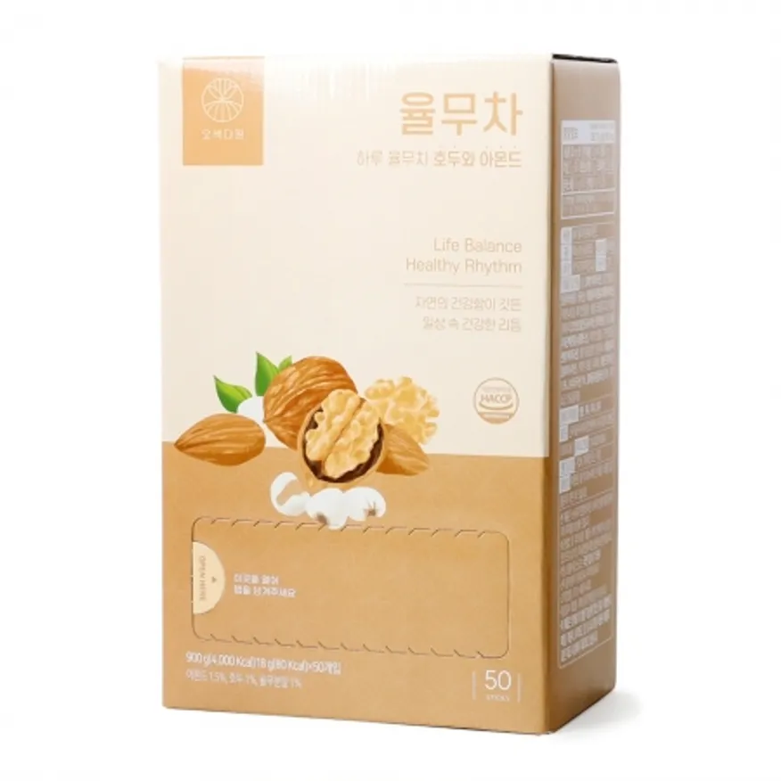 하루율무차 호두와아몬드 18g*50입/오색다원 이미지