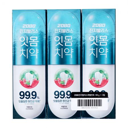 진지발리스허벌민트 120g*3입/애경