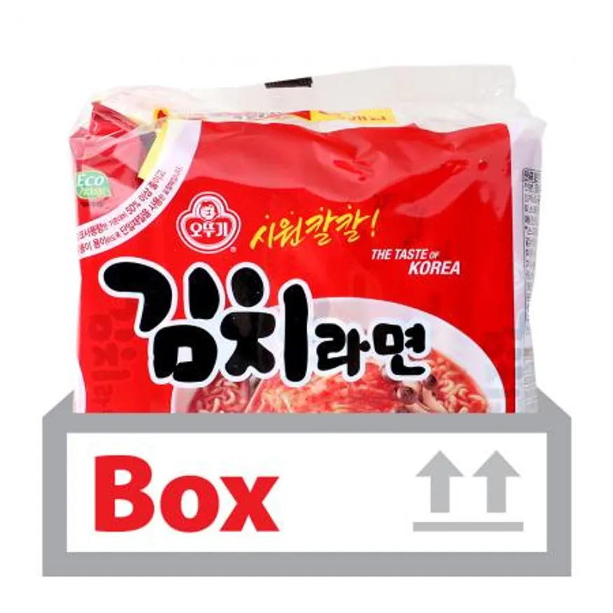 김치라면 120g*5입*8ea(박스)/오뚜기 이미지