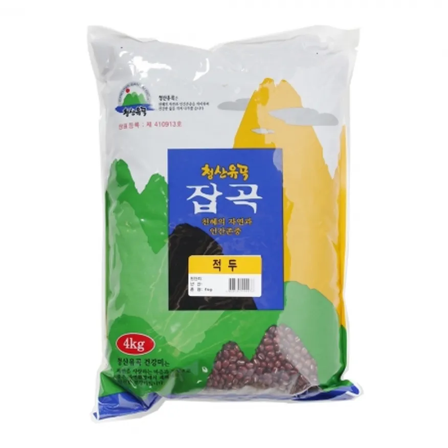 팥 4kg*5ea(박스)/청산곡물 이미지