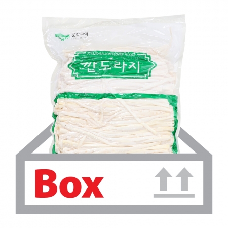 [주문예약] 깐도라지(채) 2kg*5ea(박스)