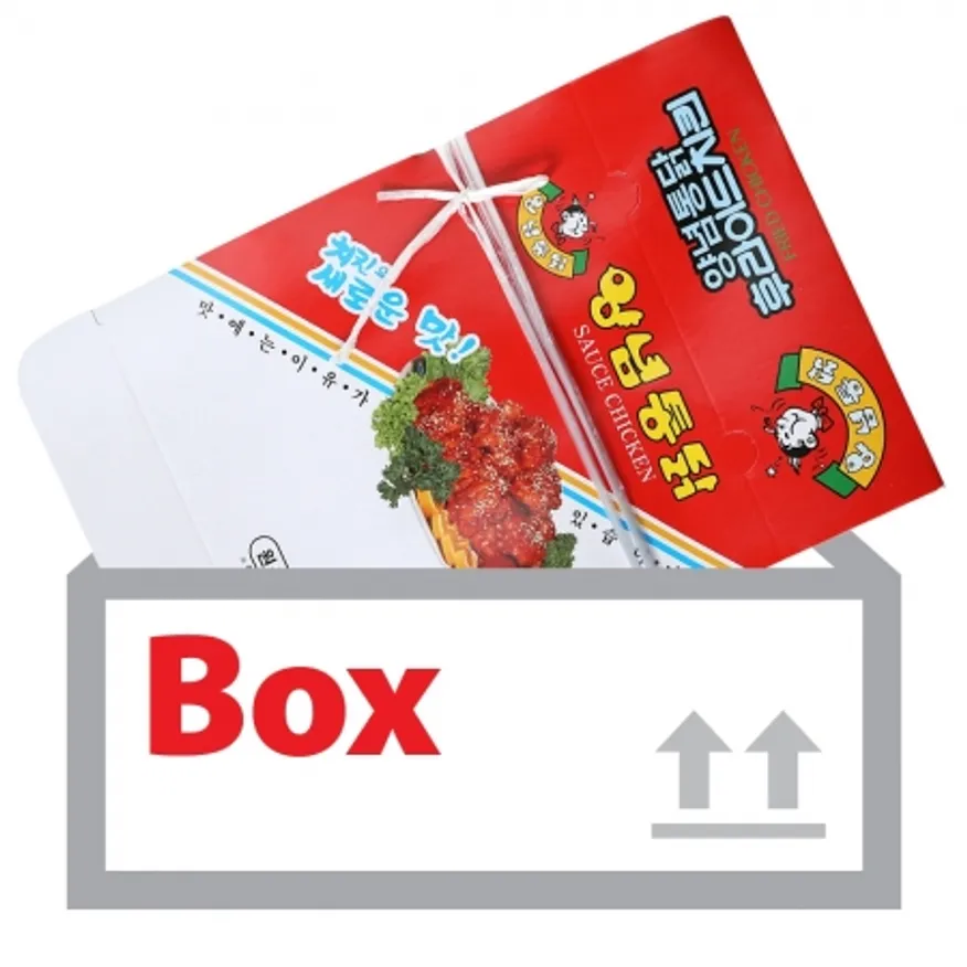 치킨박스 100매*3ea(박스) 이미지