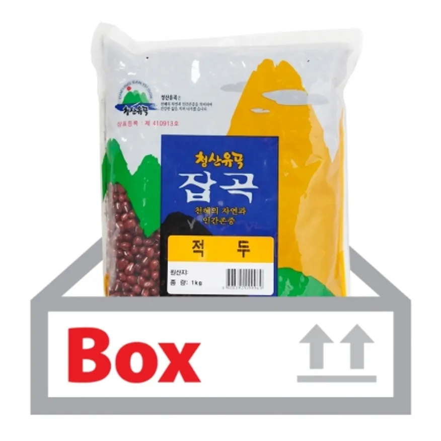 팥 1kg*20ea(박스)/청산곡물 이미지