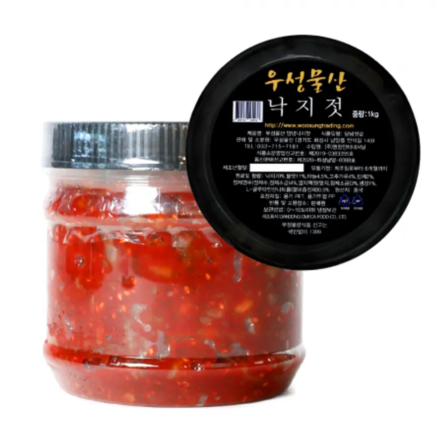 프리미엄 낙지젓 1kg/우성물산 이미지