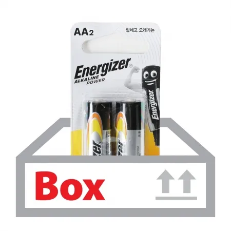 에너자이저알카라인건전지AA 2입*20ea(박스)