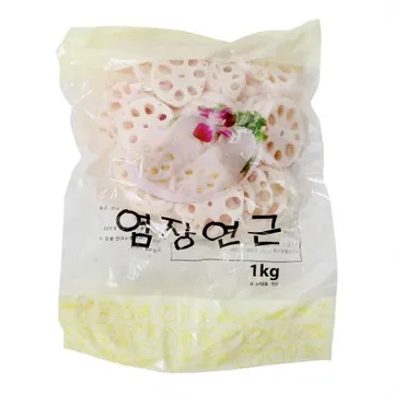 염장연근 1kg/중국산