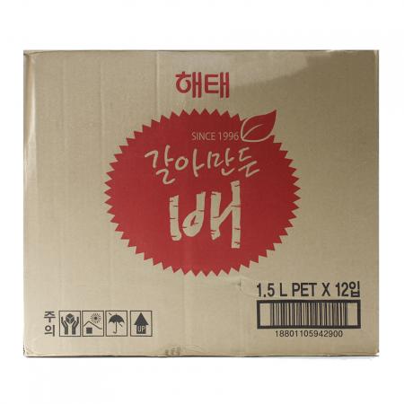 갈아만든배 1.5L*12ea(박스)/해태