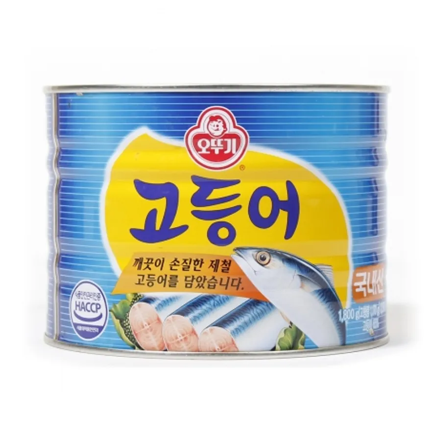 고등어 1.8kg*6ea(박스)/오뚜기 이미지