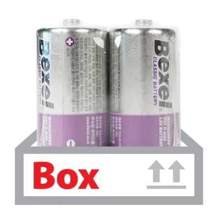 벡셀sizeD R20 1.5V 2입*12ea(박스)