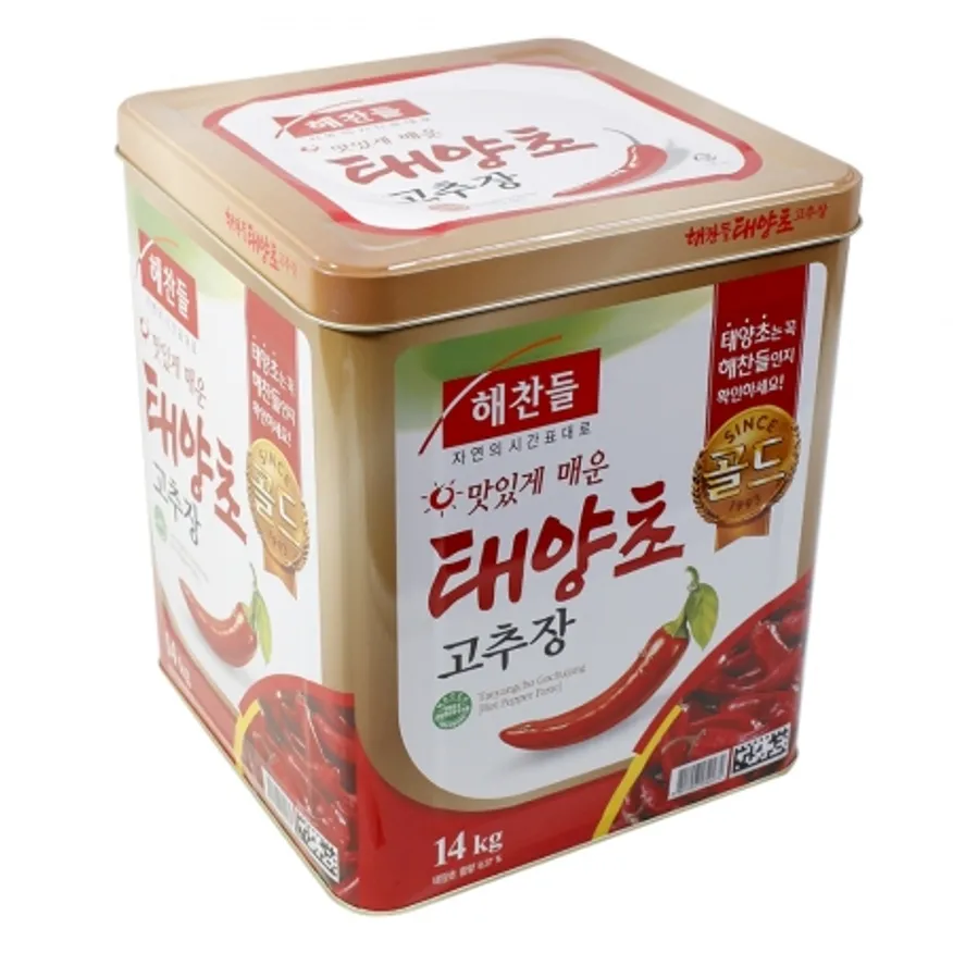 태양초고추장(골드) 14kg/해찬들 이미지