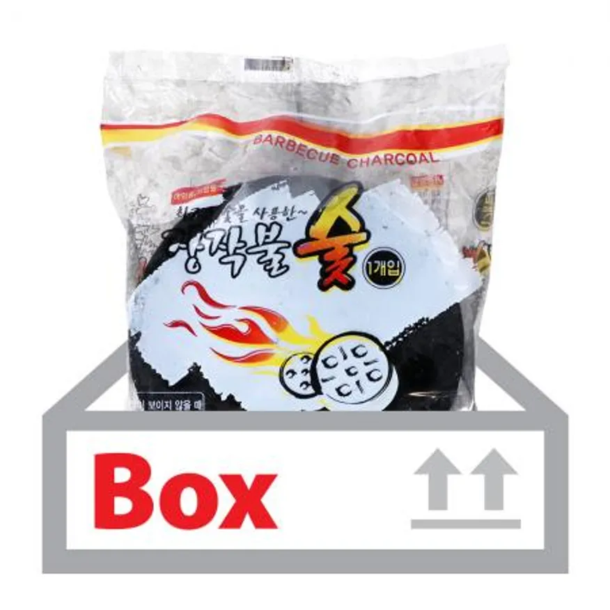 장작불숯 40ea(박스)/화성연료 이미지