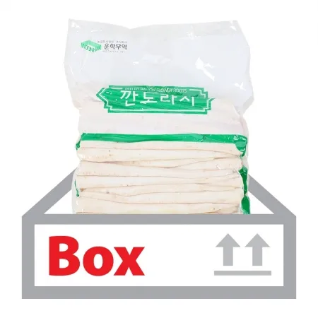 [주문예약] 깐도라지(통) 2kg*5ea(박스)