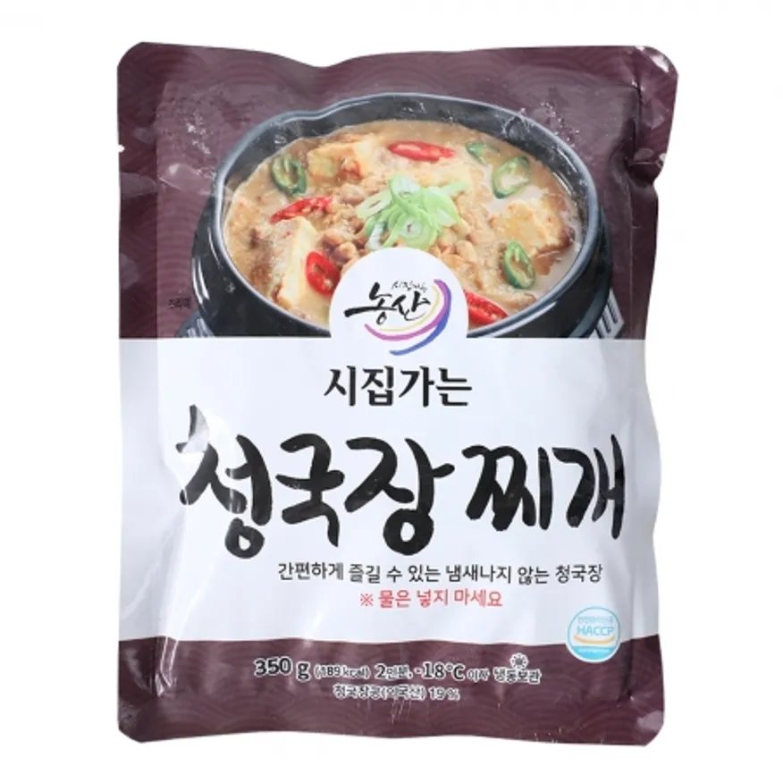 시집가는청국장찌개 350g/시집가는농산 이미지