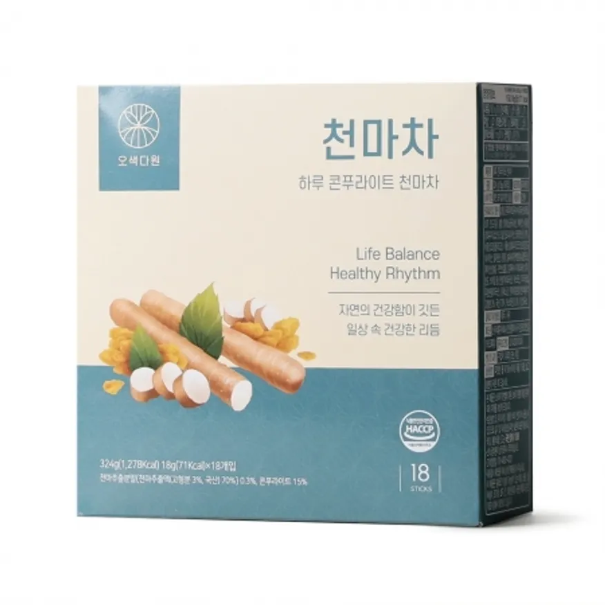 하루콘푸라이트 천마차 18g*18입/오색다원 이미지